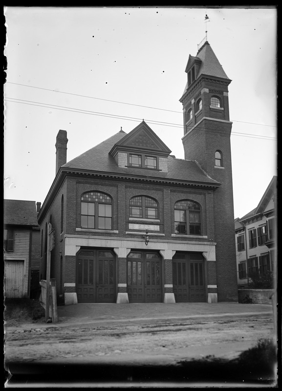 Engine house Cherry St. Digital Commonwealth