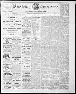 Roxbury Gazette and South End Advertiser, April 18, 1867