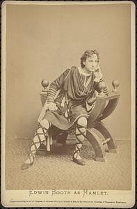 Edwin Booth as Hamlet