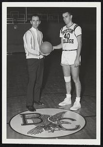 Basketball B.C. Bob Cousy + Gerry Ward Capt