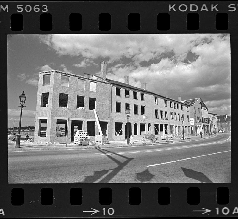 Music center bldg, Market Square 'after' pics, State St. and Market Square with red filter, Jack Bradshaw