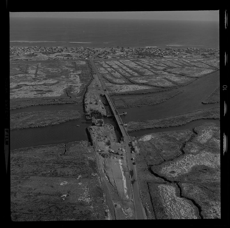 PI bridge, high and low tide, Hampton Coast Guard station, Boar’s Head Hampton