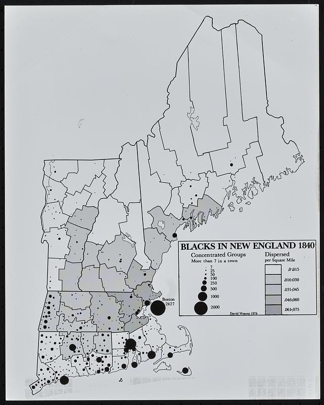 Black in New England 1840