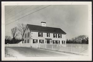 Robert Jennison/Prunaret House, built 1738, Frost Street, off Winter Street