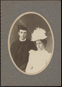 Reverend Osmond J. Billings, shown with Abbie C. Billings