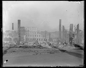 Debris, probably after a fire