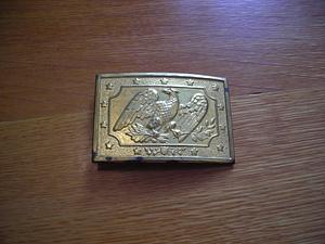 Metal belt buckle