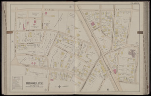 Atlas of the town of Brookline, Massachusetts