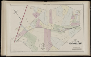 Atlas of the town of Brookline, Massachusetts