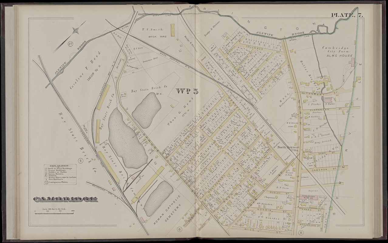 Atlas of the city of Cambridge, Massachusetts