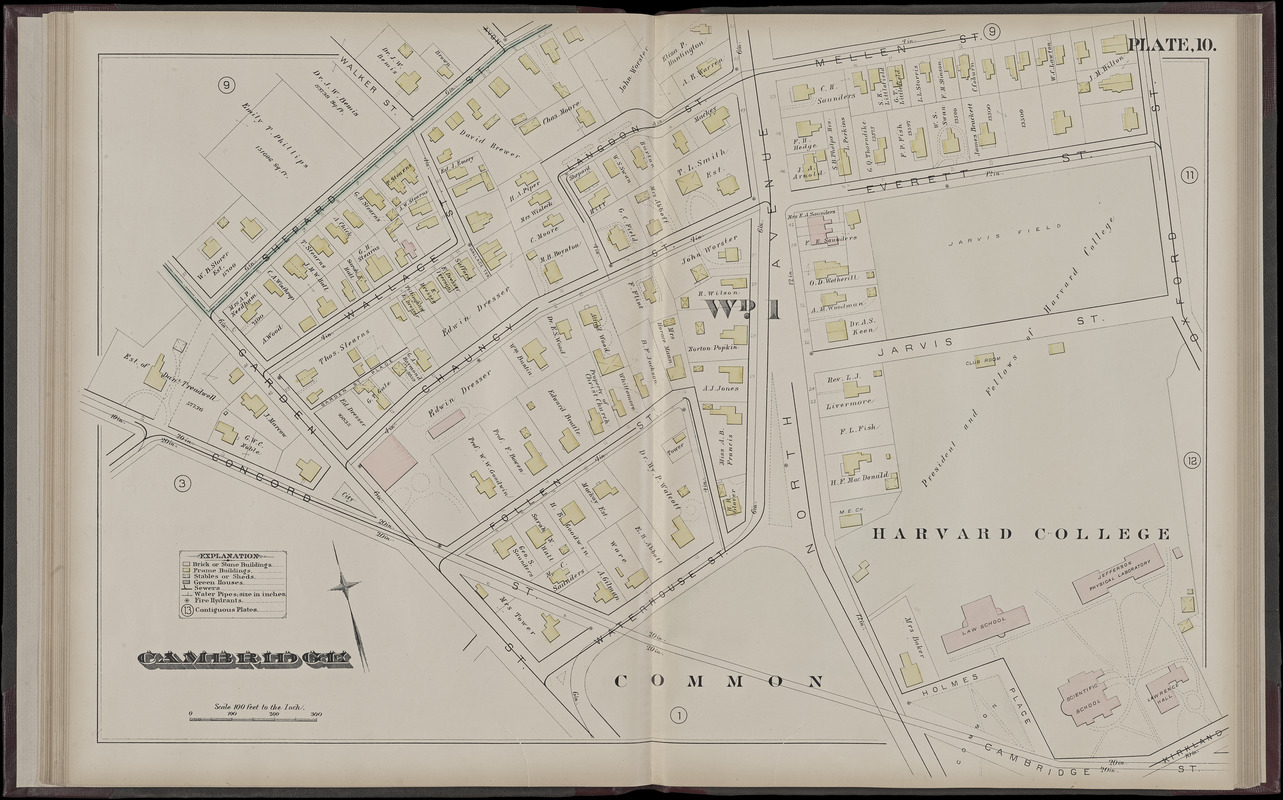 Atlas of the city of Cambridge, Massachusetts