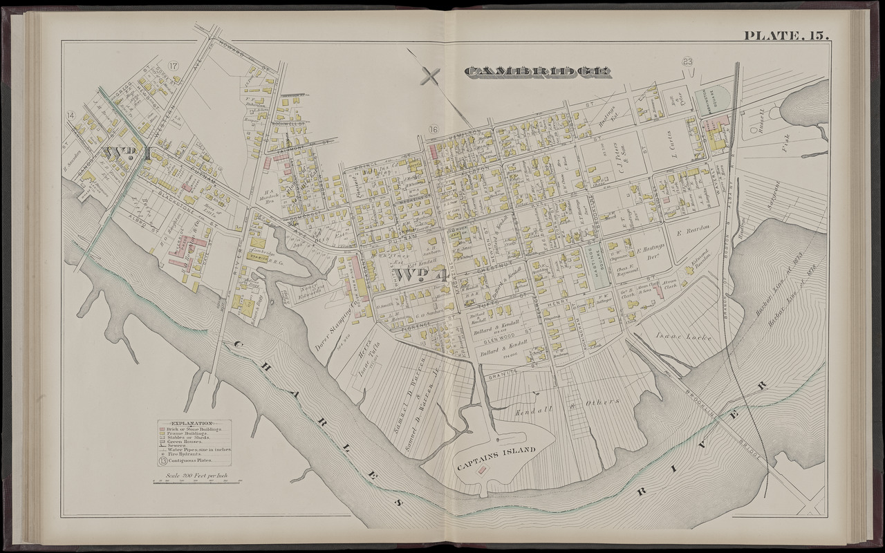 Atlas of the city of Cambridge, Massachusetts