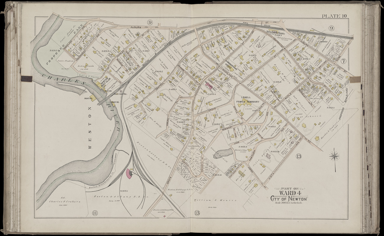 Atlas of the city of Newton, Massachusetts - Digital Commonwealth