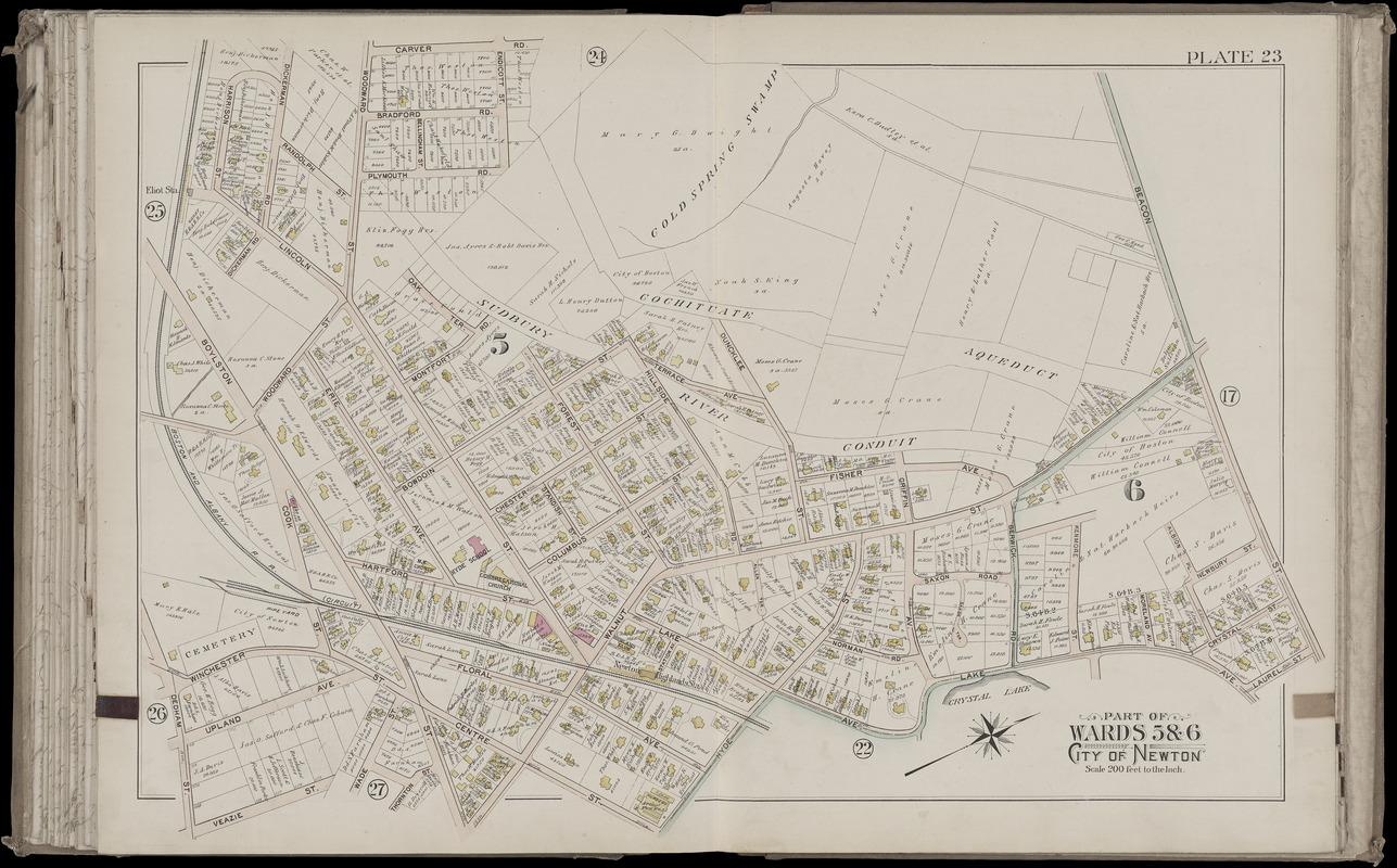 Atlas of the city of Newton, Massachusetts