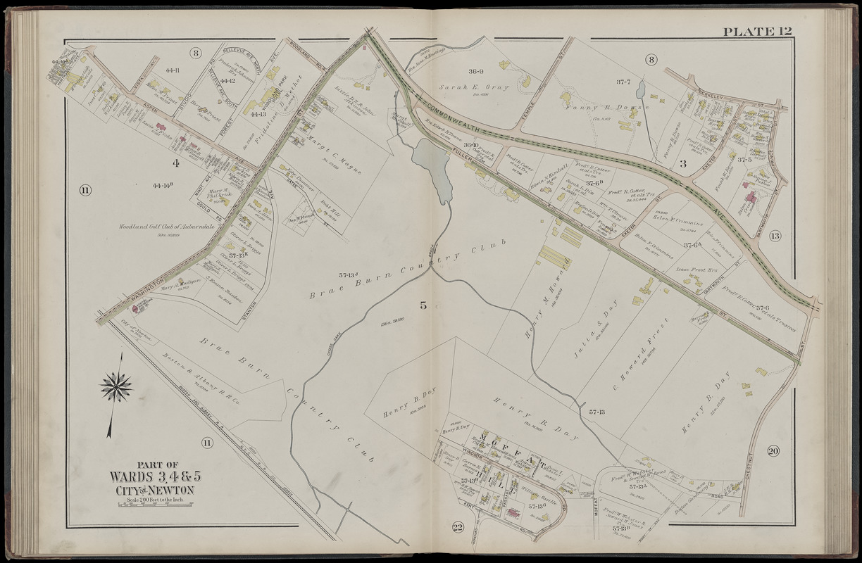 Atlas of the city of Newton, Massachusetts