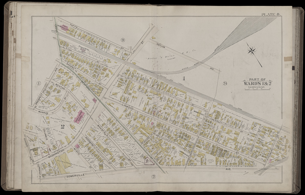 Atlas Of The City Of Somerville Massachusetts Digital Commonwealth 7962