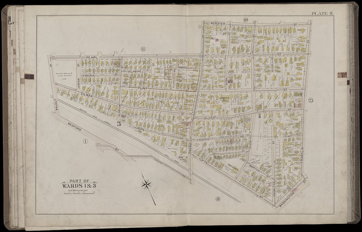 Atlas of the city of Somerville, Massachusetts