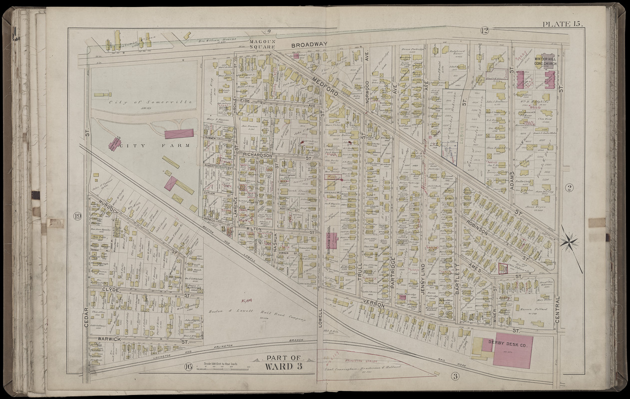 Atlas of the city of Somerville, Massachusetts