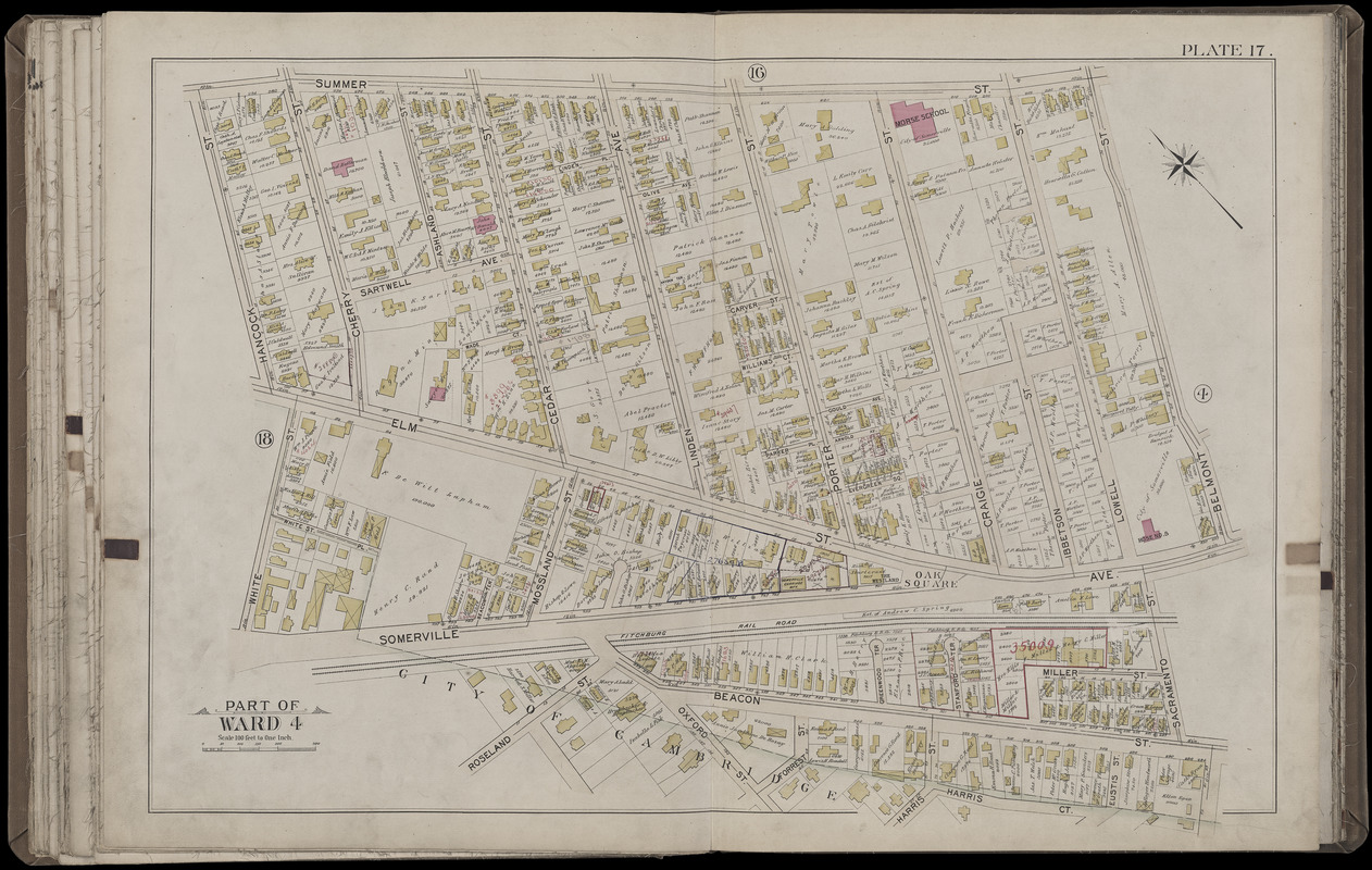 Atlas Of The City Of Somerville, Massachusetts : From Actual Surveys ...