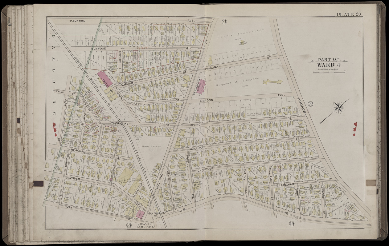 Atlas of the city of Somerville, Massachusetts - Digital Commonwealth