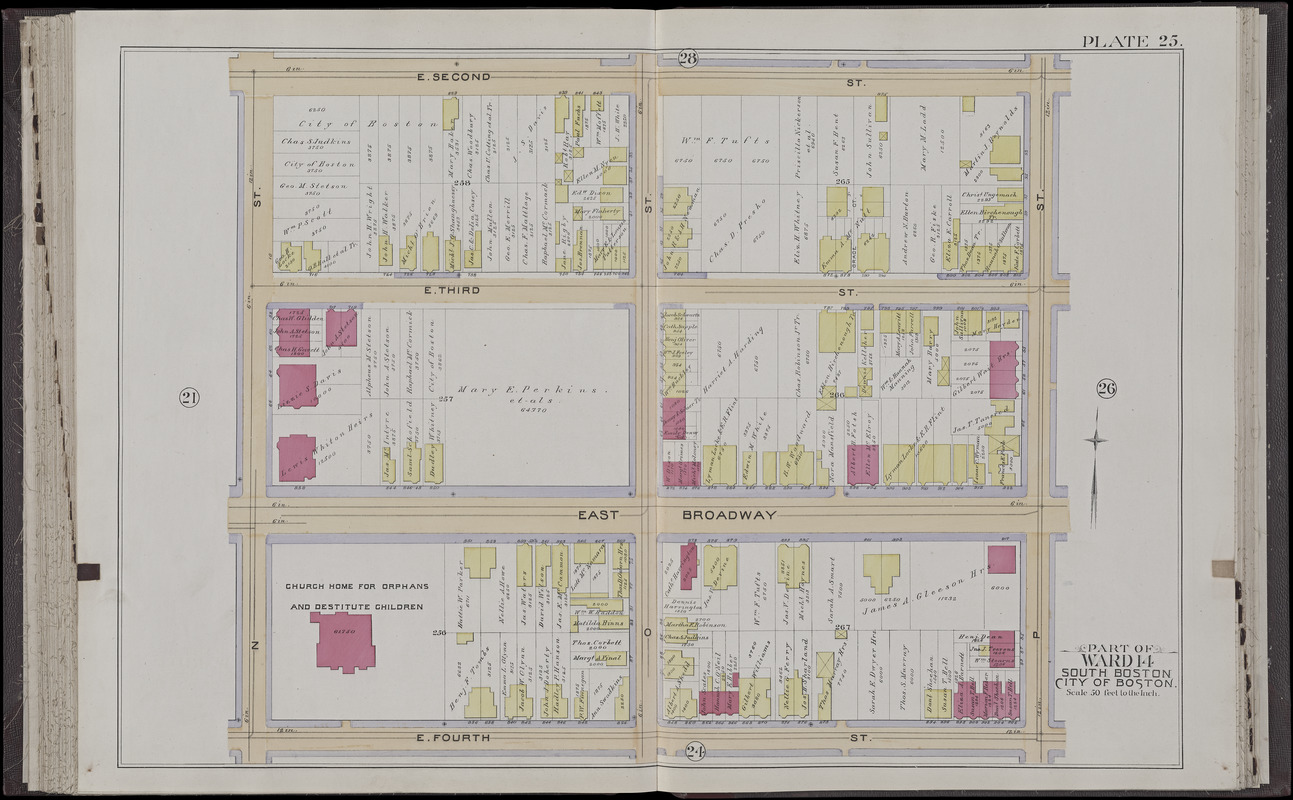 Atlas of the city of Boston, volume eight, South Boston, Mass.