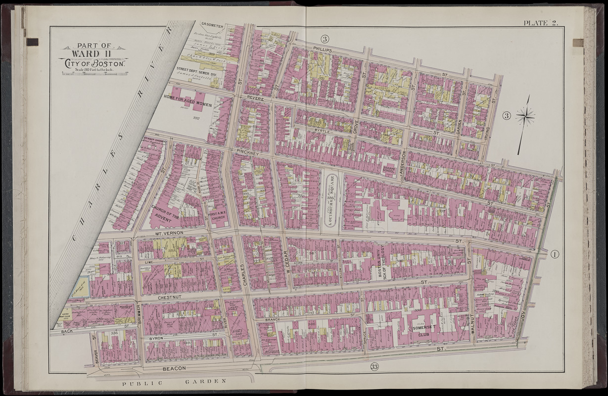 Atlas of the city of Boston, Boston proper - Digital Commonwealth