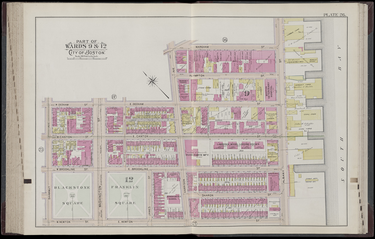 Atlas of the city of Boston, Boston proper