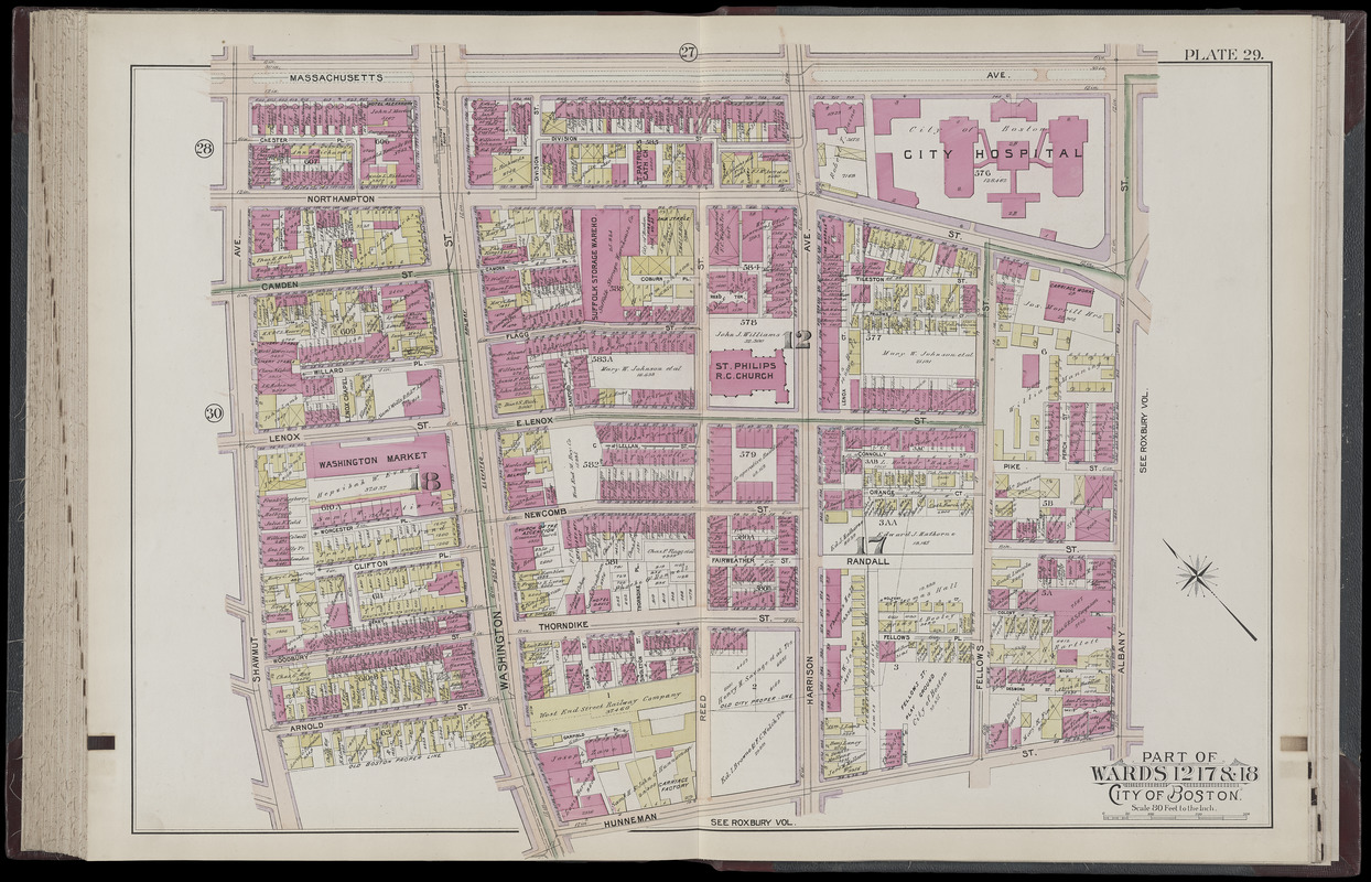 Atlas of the city of Boston, Boston proper