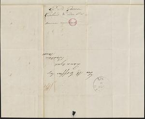 E. D. Green to George Coffin, 2 December 1841