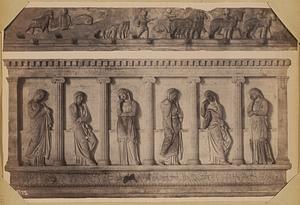 From the sarcophagus of the weepers, Imperial Ottoman Museum, Constantinople