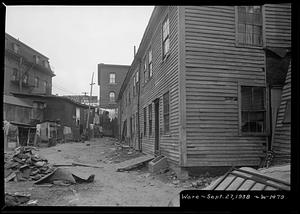 Cohen property, 9 to 15 Pulaski Street, Ware, Mass., Sep 27, 1938