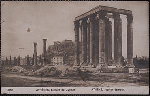 Athènes, temple de Jupiter