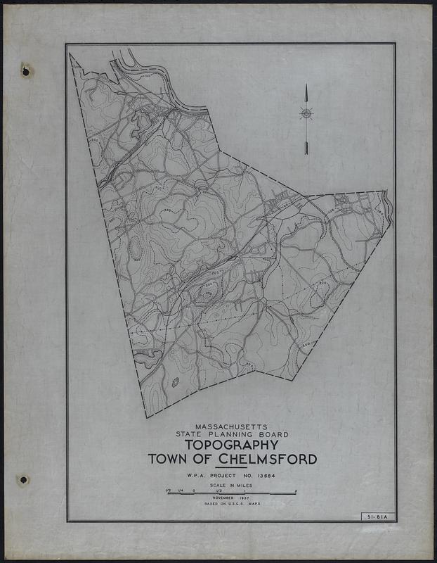 Topography Town of Chelmsford