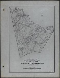 Topography Town of Chelmsford