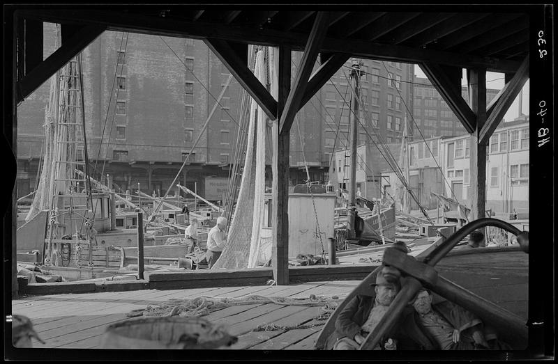 Old Fish Pier at T Wharf, Boston