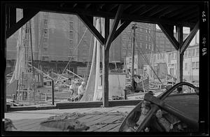 Old Fish Pier at T Wharf, Boston