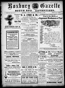 Roxbury Gazette and South End Advertiser, February 15, 1902