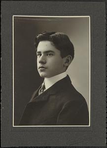 Boston Latin School 1902 Senior portrait, William Bell Dinsmoor