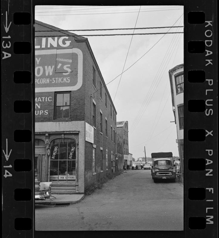 Urban renewal area buildings for historic society