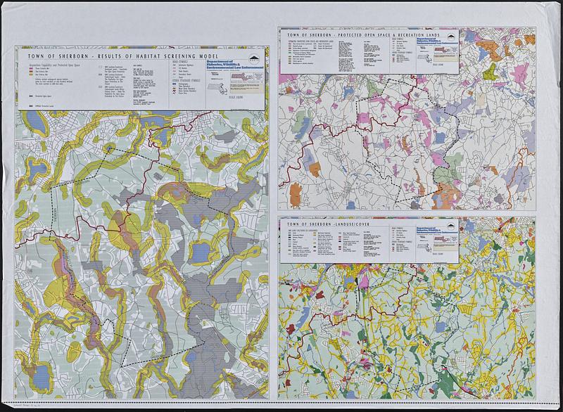 Town of Sherborn protected open space and land use