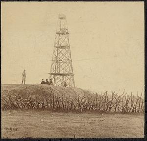 Signal tower on the line before Petersburg, Va., 1864