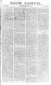 The Salem Gazette