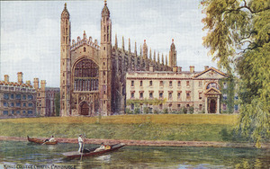 Postcard : Kings College Chapel, Cambridge