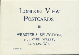 Postcard : London View Postcards