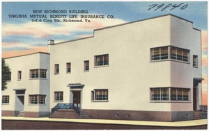 New Richmond building, Virginia Mutual Benefit Life Insurance Co., 3rd & Clay Sts., Richmond, Va.