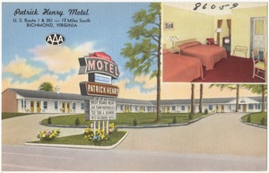 Patrick Henry Motel, U.S. Route 1 & 301 -- 12 miles south, Richmond, Virginia