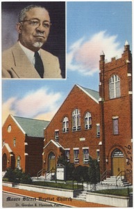 Moore Street Baptist Church, Dr. Gordon B. Hancock, Pastor