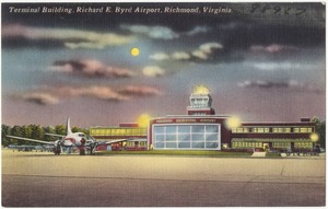 Terminal building, Richard E. Byrd Airport, Richmond, Virginia.