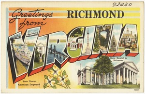 Greetings from Richmond, Virginia