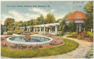 The Italian Garden, Maymont Park, Richmond, VA.